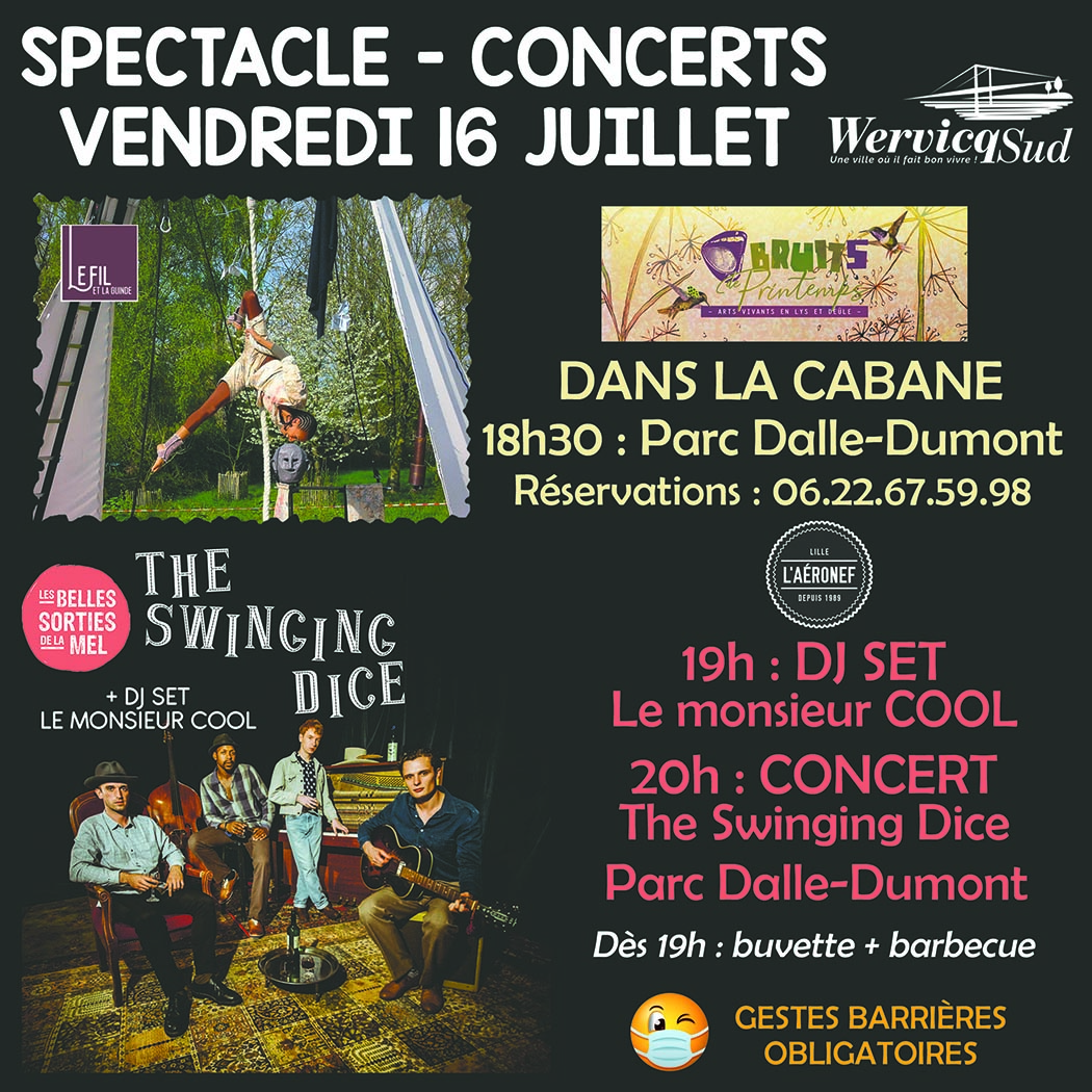 SPECTACLE – CONCERTS – Bruits de printemps – Les belles sorties de la MEL