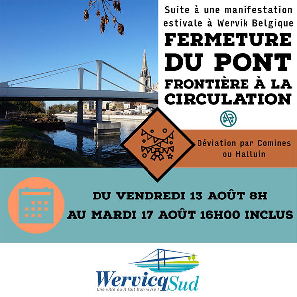 Fermeture du pont frontière