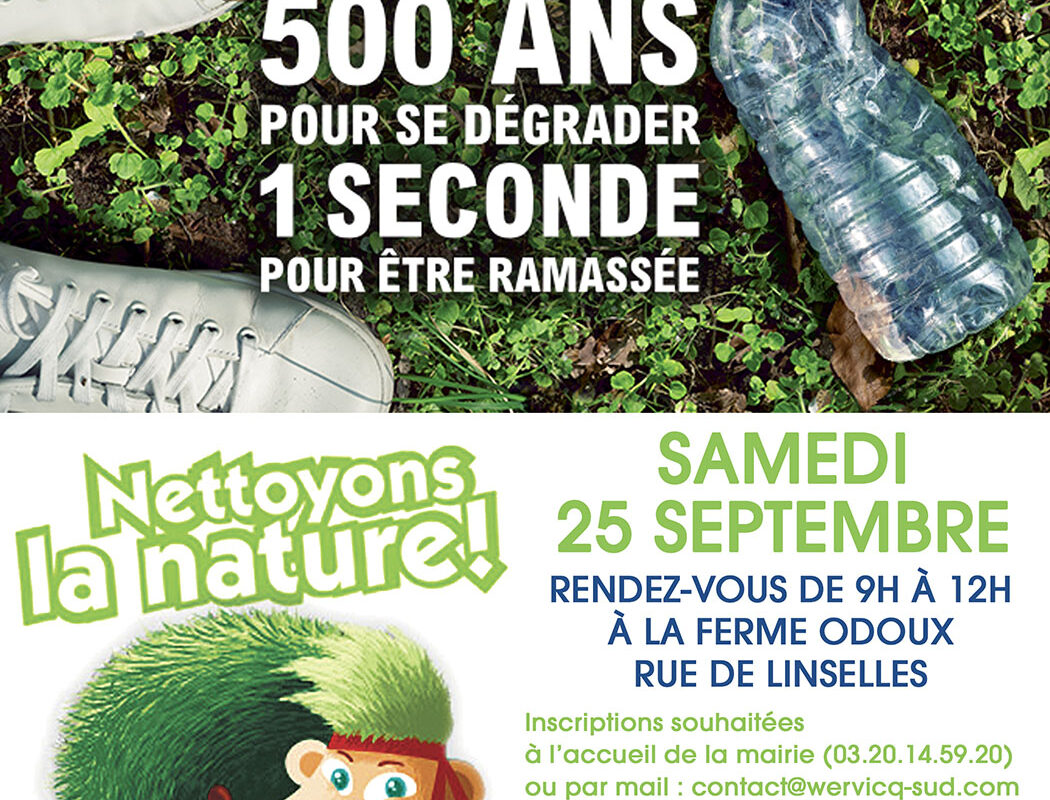 Opération « Nettoyons la nature »