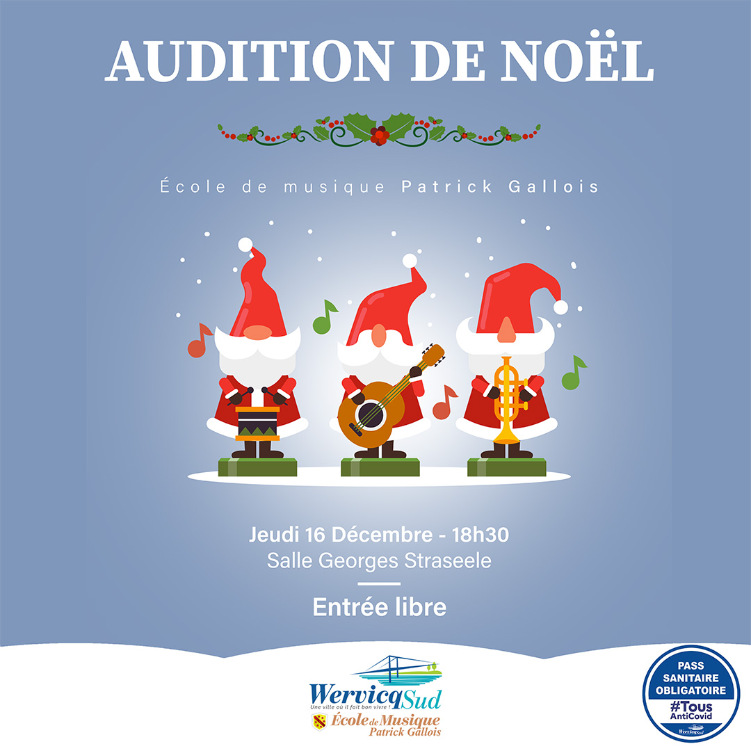 Audition de Noël – Ecole de musique