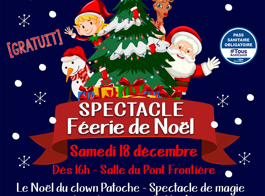 Féerie de Noël – Spectacle tout public (réservé aux wervicquois)