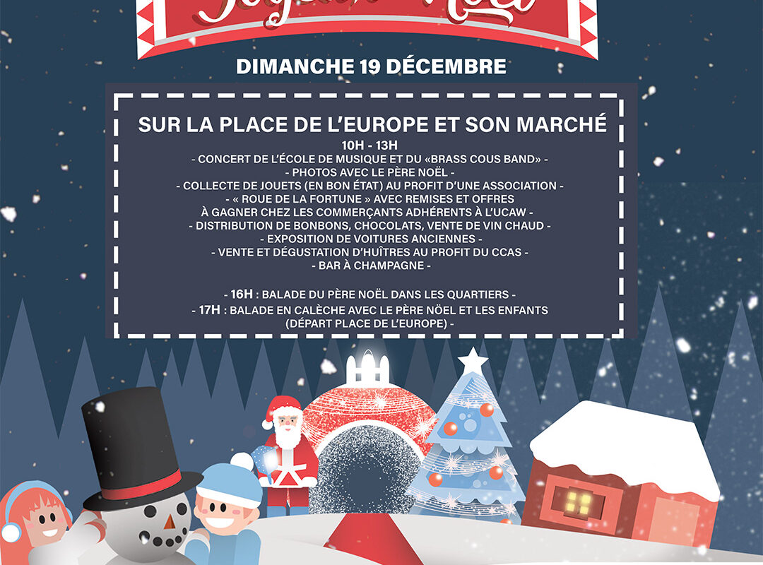 Joyeux Noël – place de l’Europe