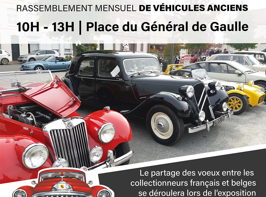 RASSEMBLEMENT MENSUEL DE VEHICULES ANCIENS