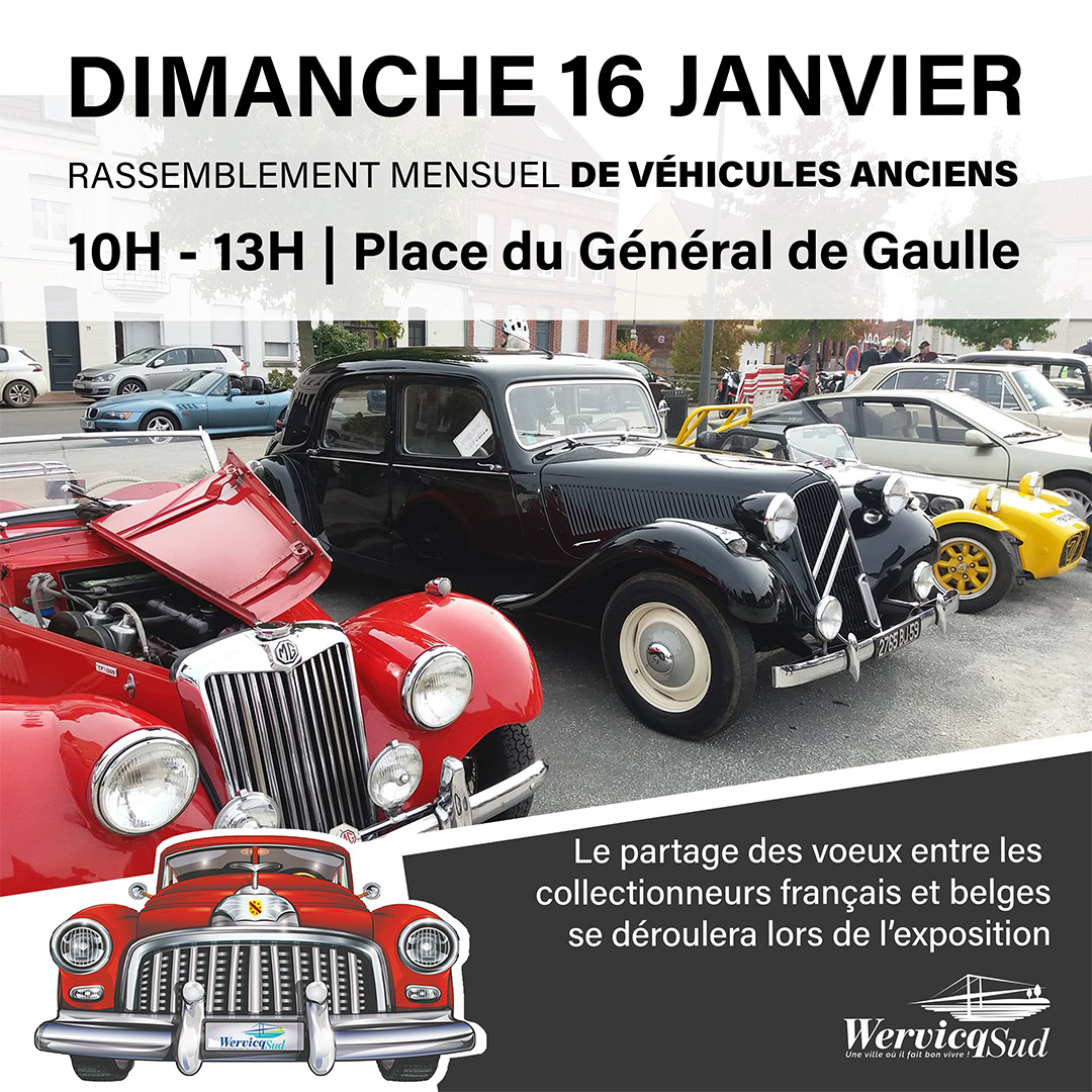 RASSEMBLEMENT MENSUEL DE VEHICULES ANCIENS