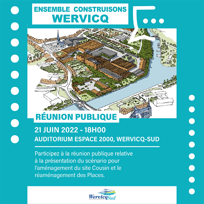 Réunion publique – Ensemble construisons Wervicq