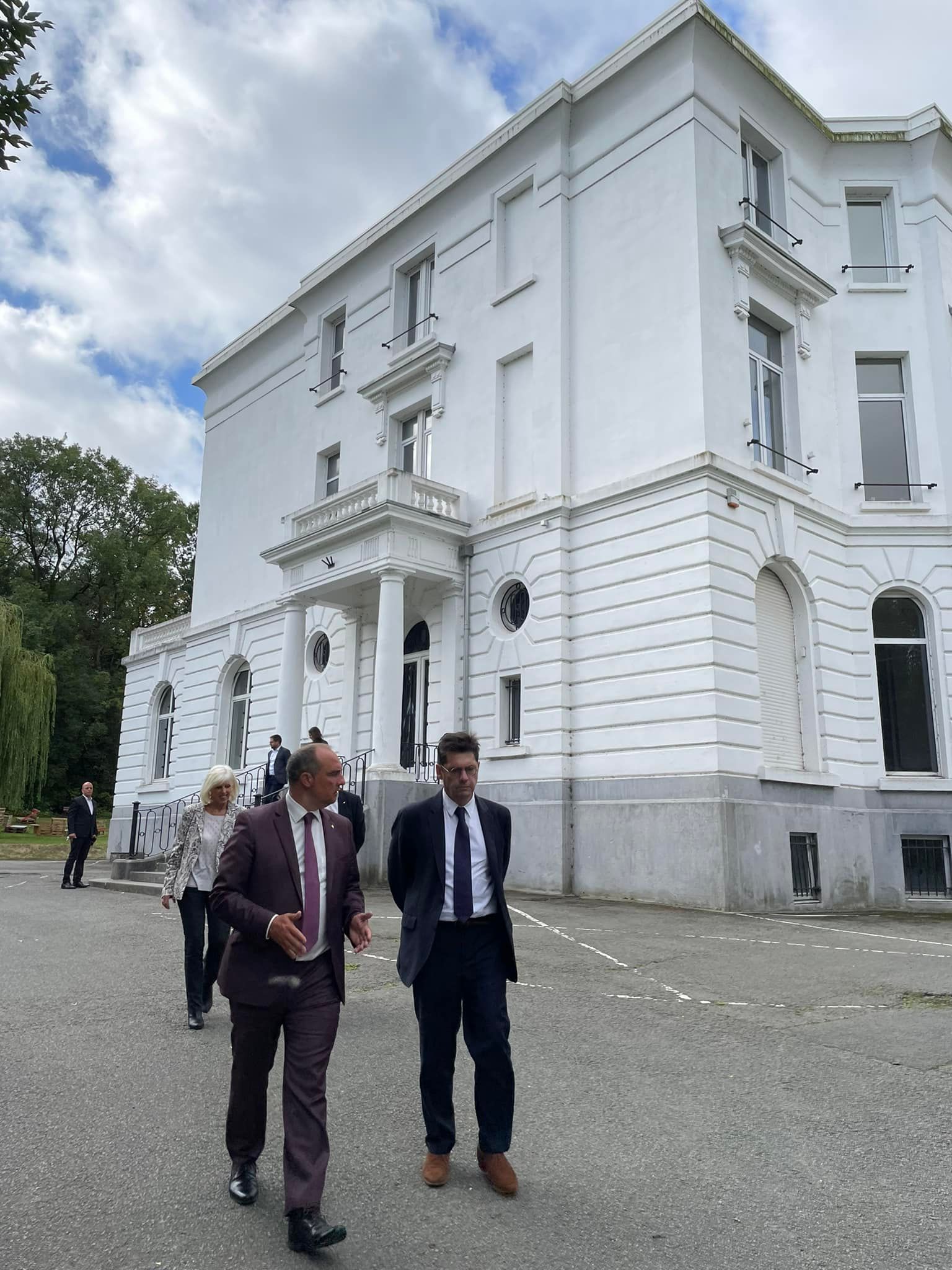 Visite du Préfet à WervicqSud Ville de Wervicqsud