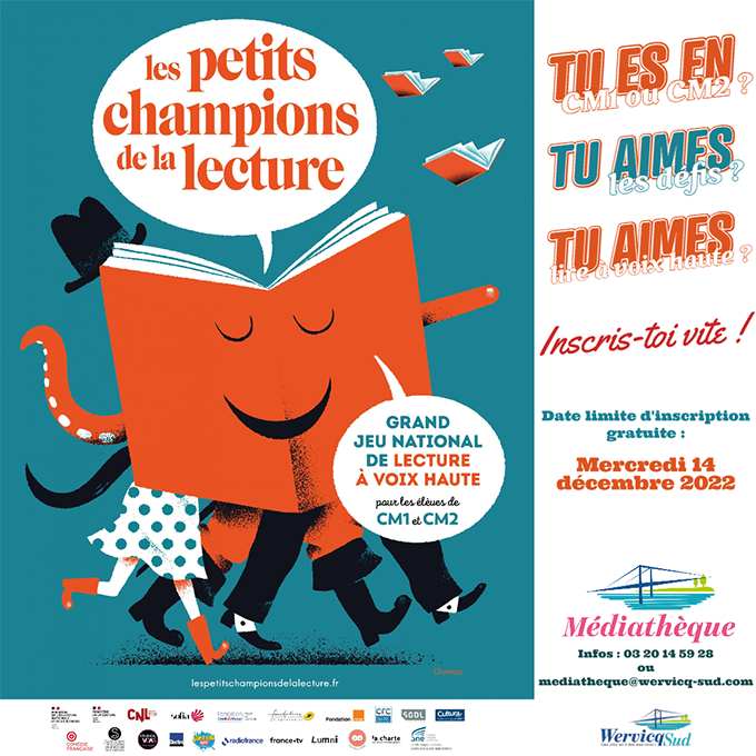 Petits champions de la lecture – Inscription Concours