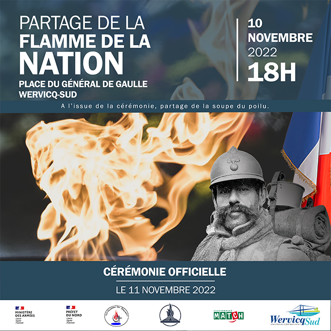 Partage de la flamme de la Nation