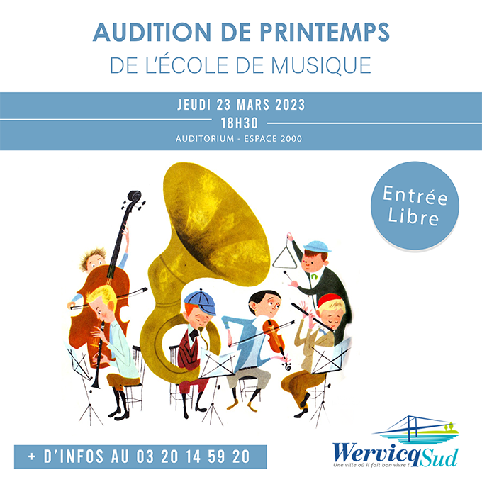 Audition de printemps – Ecole de Musique