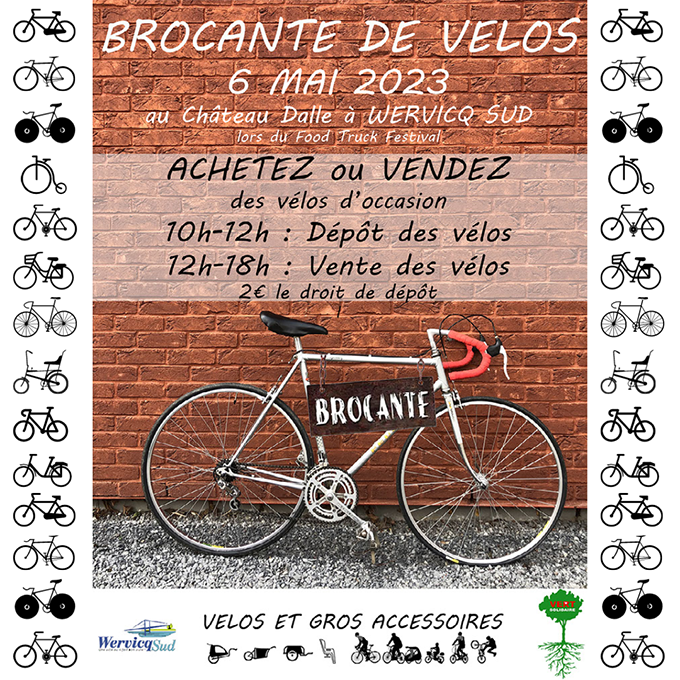 Brocante de vélos – organisée par Vert Solidaire