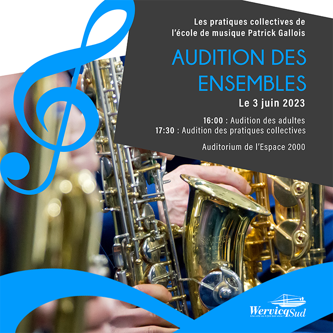 Audition des ensembles de l’école de musique