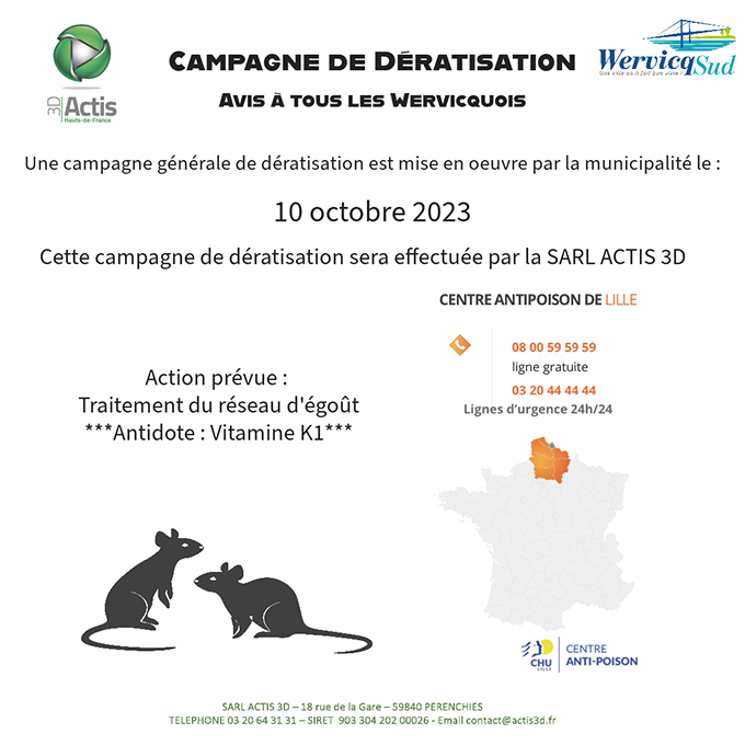 Campagne de dératisation