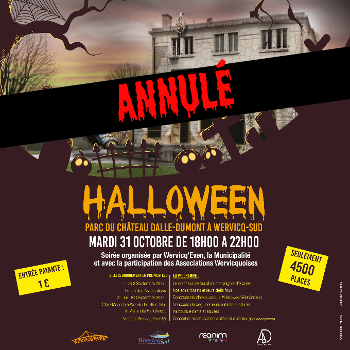 Halloween 2023 – Annulé