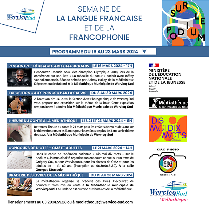 Semaine de la langue française et de la Francophonie