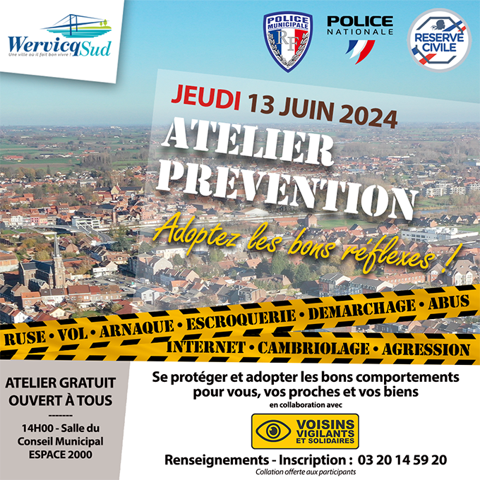 Atelier prévention – Adoptez les bons réflexes !