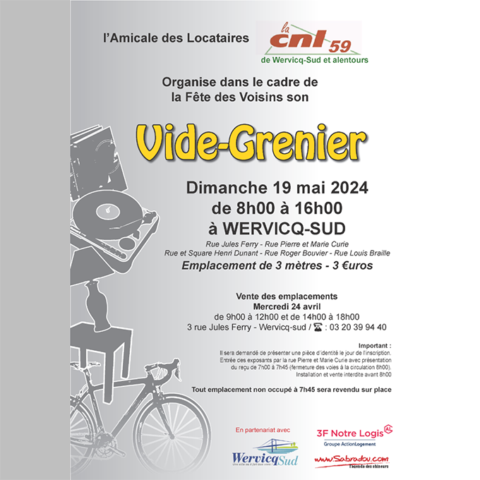 Vide grenier de la CNL