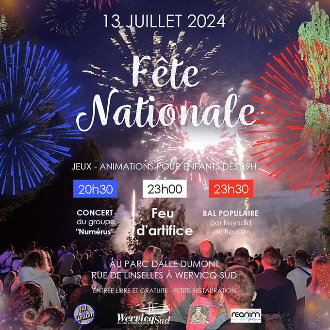 Fête nationale – Feu d’artifice