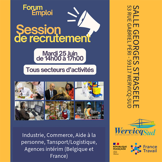 Session de recrutement – France Travail