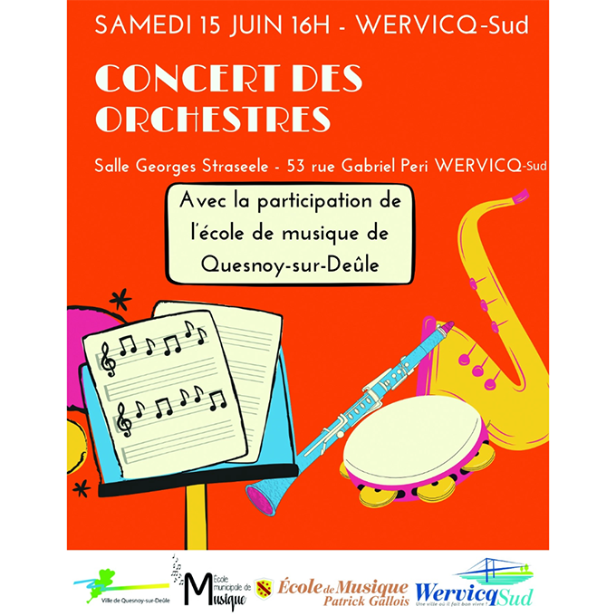 Concert des orchestres