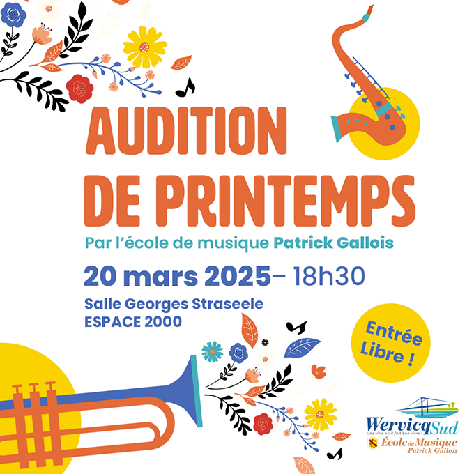 Audition de printemps – Ecole de Musique