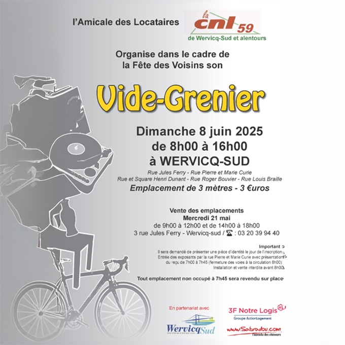 Vide grenier de la CNL