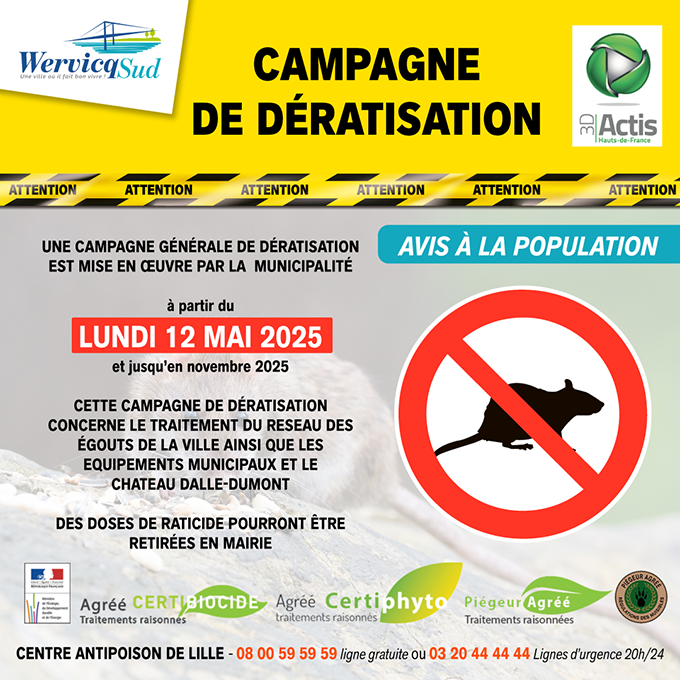 CAMPAGNE DE DERATISATION