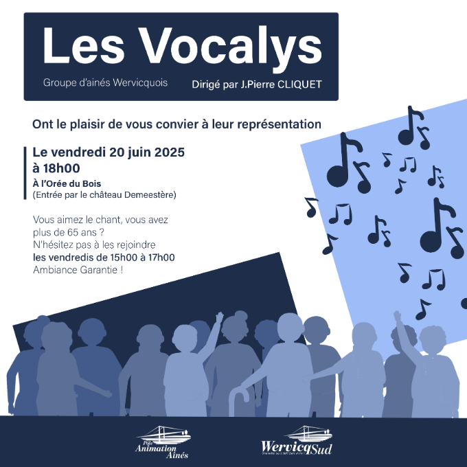 Les Vocalys -Représentation