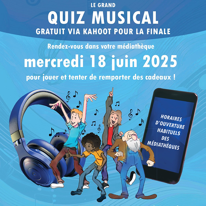Médiathèque : Fête de la musique – Quiz musical