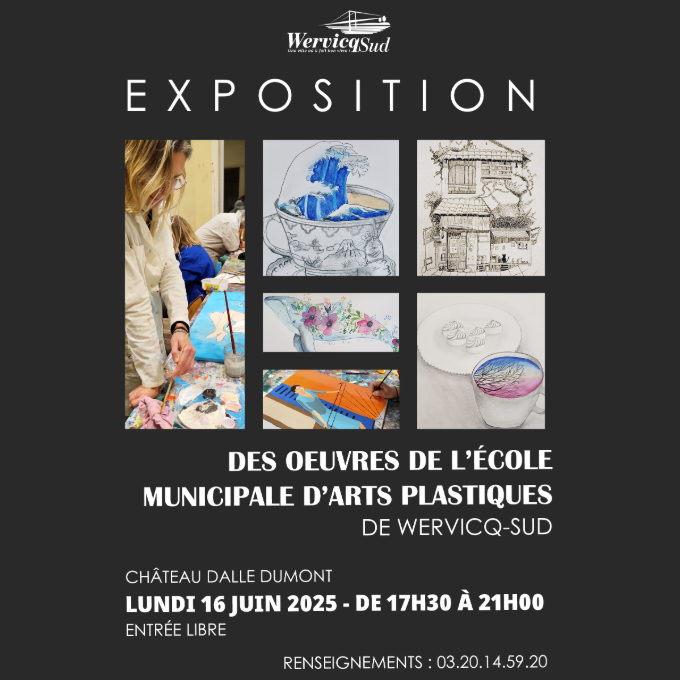 Exposition des œuvres de l’école d’arts plastiques