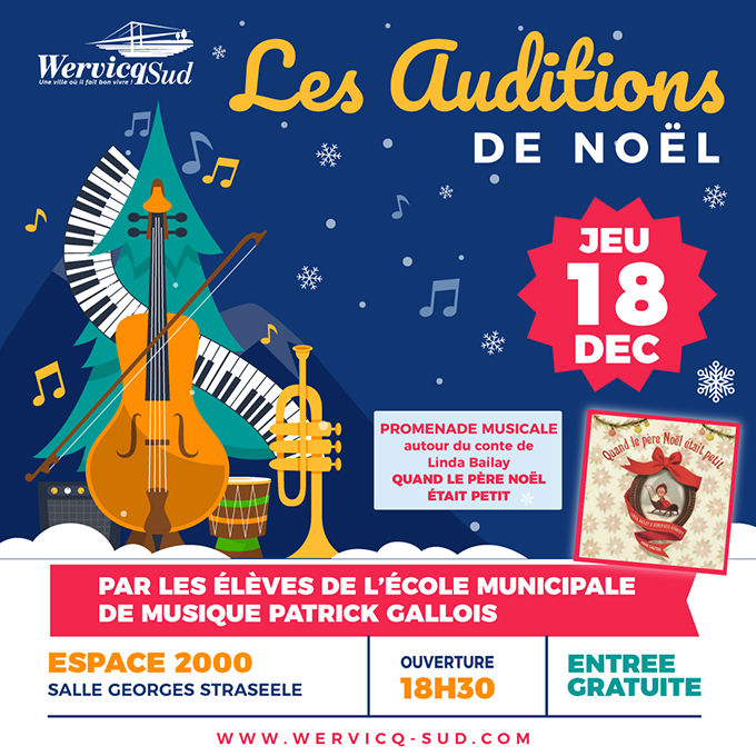 Auditions de Noël de l’école de musique