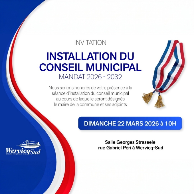 Installation du conseil municipal