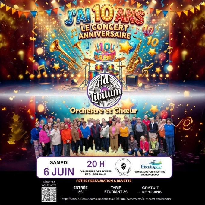 Concert Anniversaire : Adlibitum : J&rsquo;ai 10 ans !