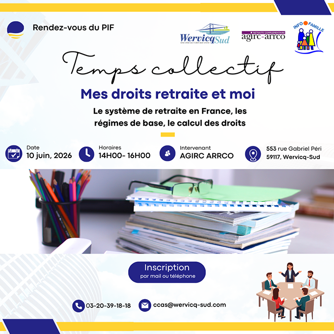 Temps collectif : Mes droits retraite et moi