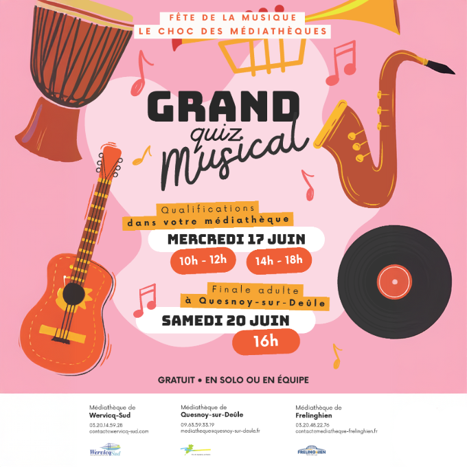 Fête de la musique – Grand Quiz musical